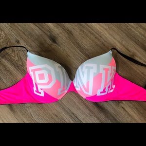 Pink VS bra